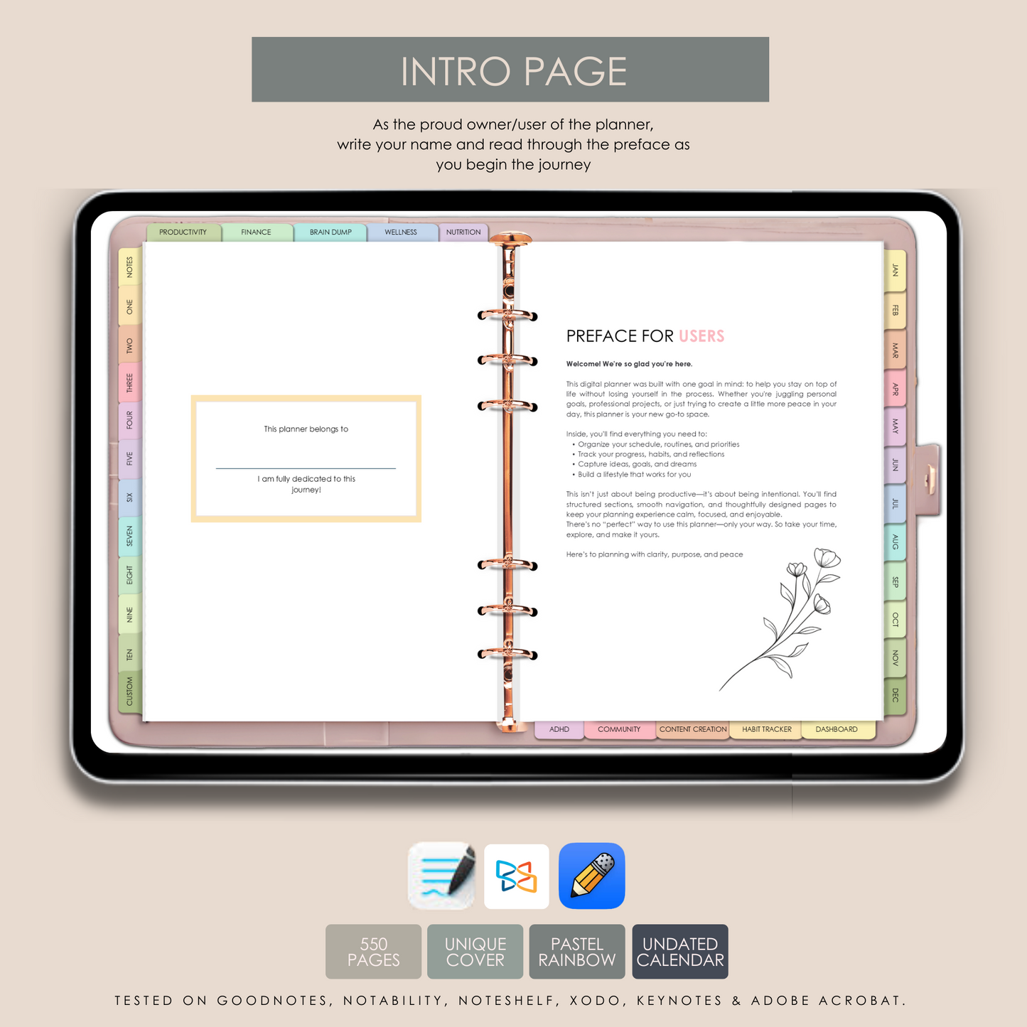 Best digital planner for GoodNotes 2025