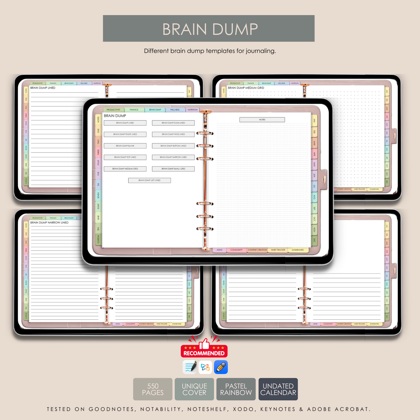 Best digital planner for GoodNotes 2025
