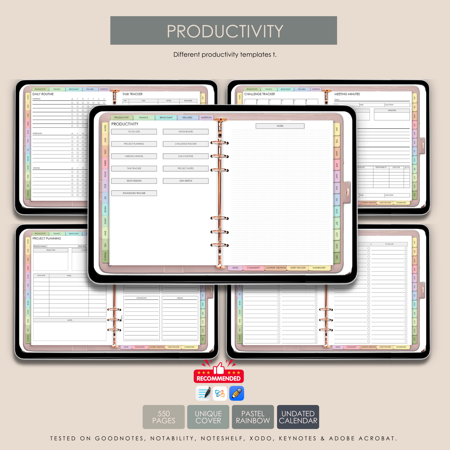 Best digital planner for GoodNotes 2025