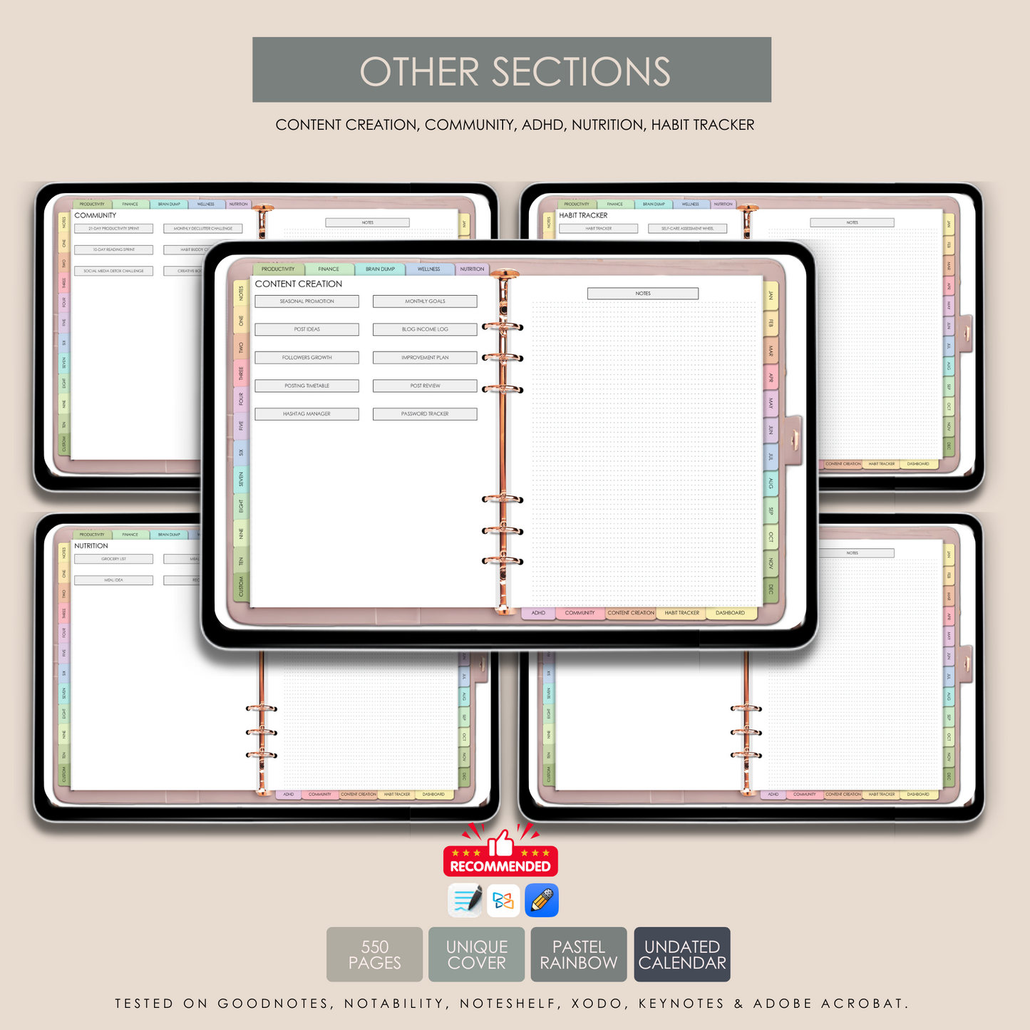 Best digital planner for GoodNotes 2025