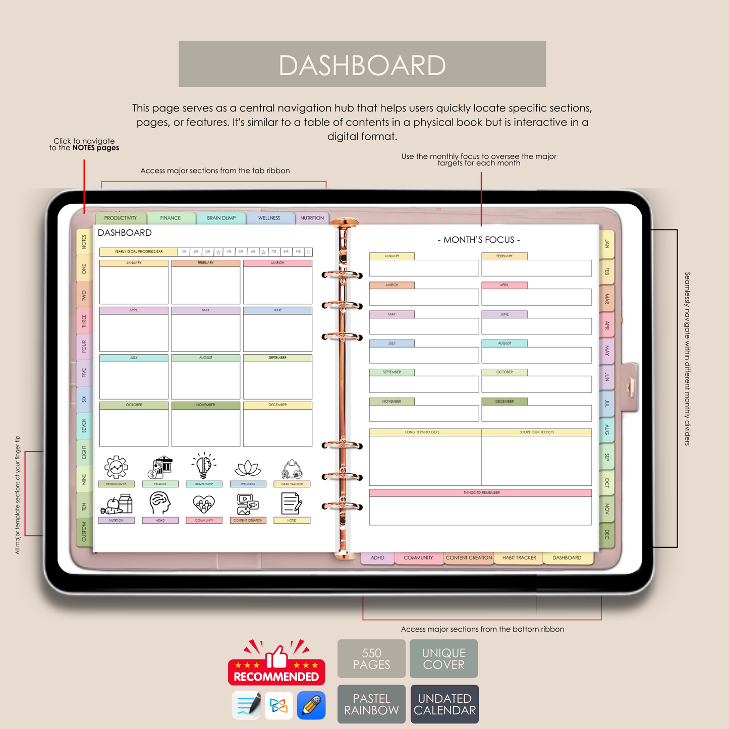 Best digital planner for GoodNotes 2025