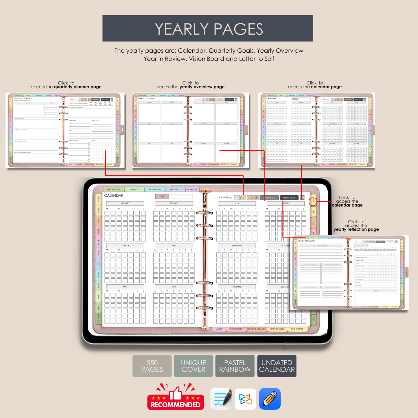 Best digital planner for GoodNotes 2025