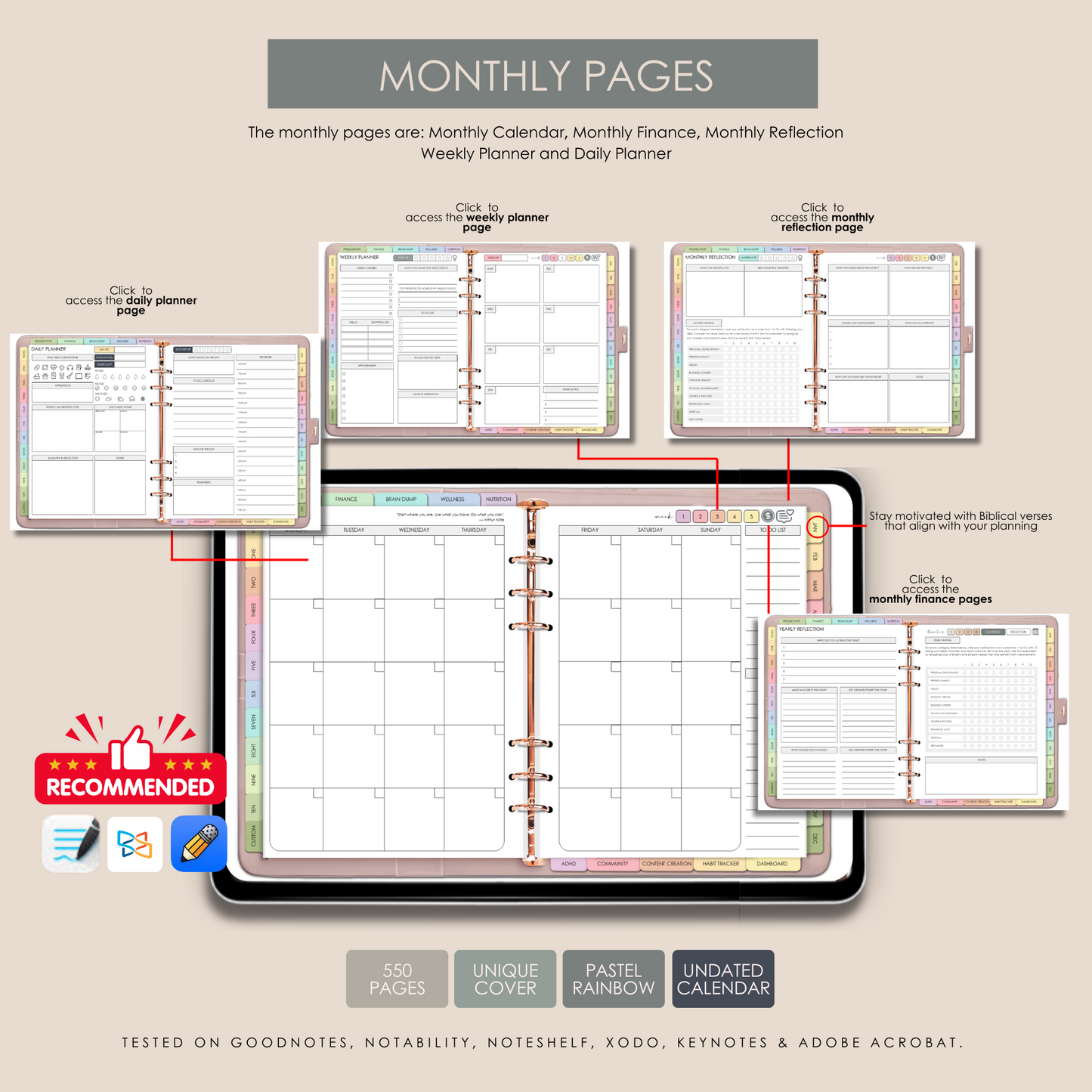 Best digital planner for GoodNotes 2025